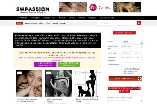 Boutique-wp theme site design template sample