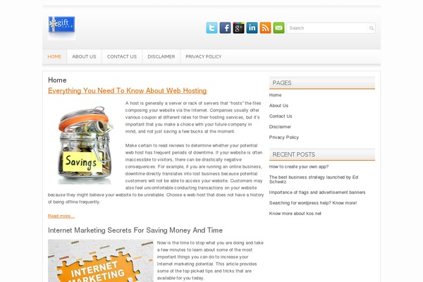 Relaunch theme site design template sample