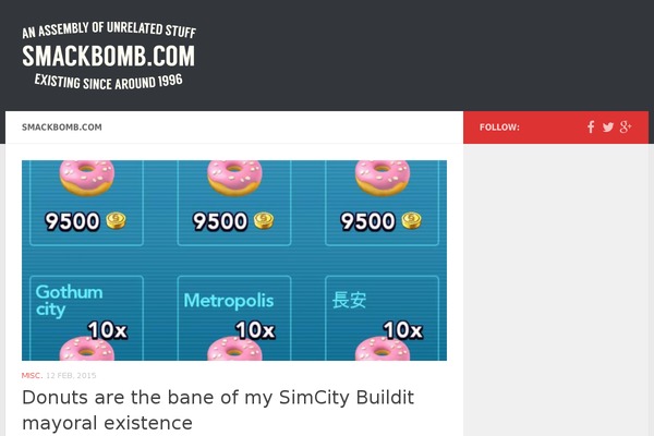 Site using Category-to-pages-wud plugin