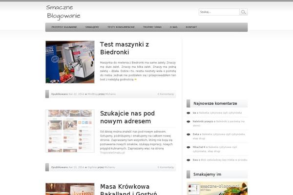Simply-pro theme site design template sample