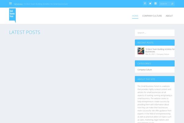 Extra theme site design template sample
