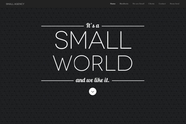 Mercurial theme site design template sample