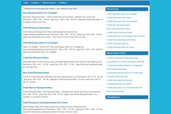 Nyeo theme site design template sample