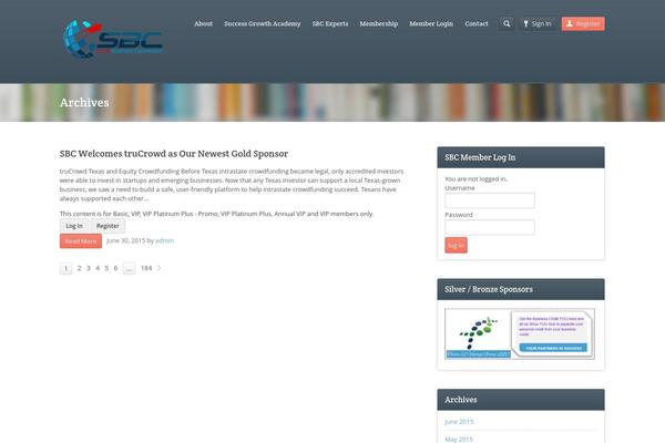 Site using Ad King Pro plugin