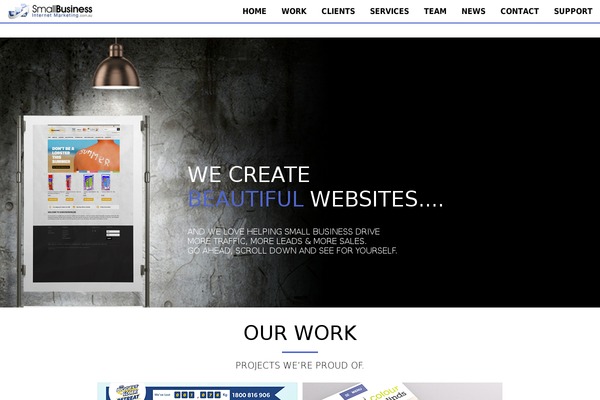 Affix theme site design template sample