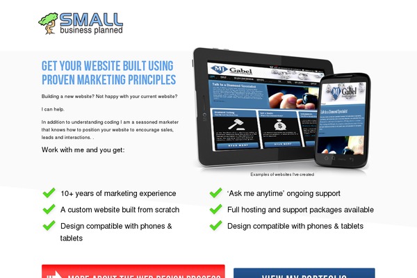 Sbp theme site design template sample