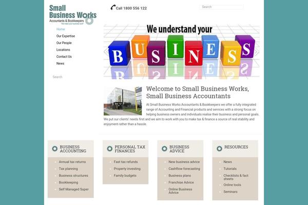 Flat theme site design template sample