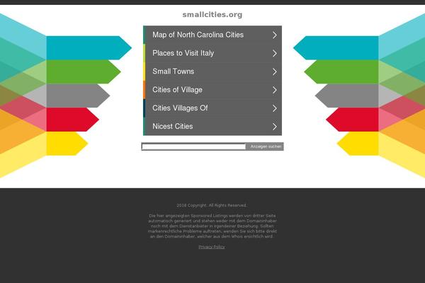 smallcities.org site used Blue Scenery