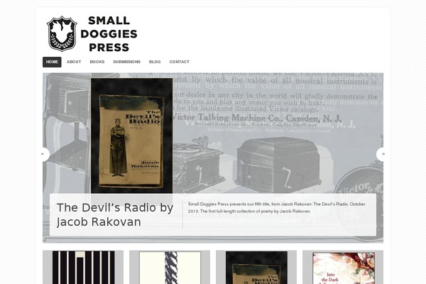 Portfolio theme site design template sample