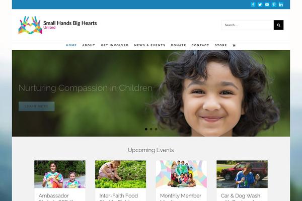 Feather theme site design template sample
