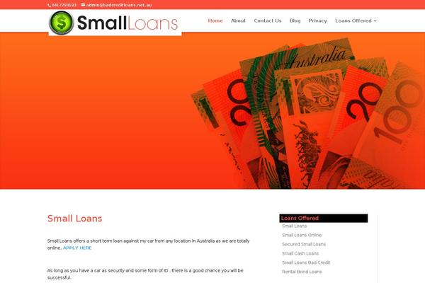 Site using Floating Social Bar plugin