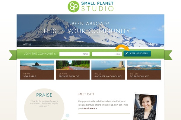 KadenceWP theme site design template sample