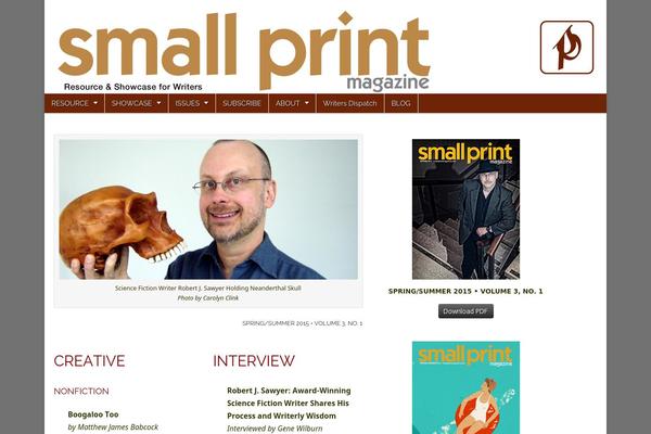 Magazine Basic theme site design template sample