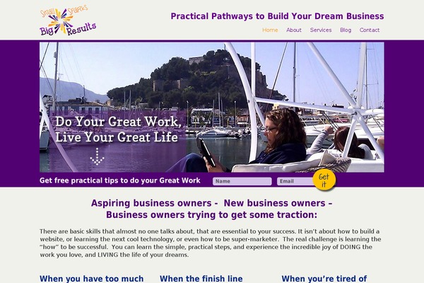 Thesis 1.8 theme site design template sample