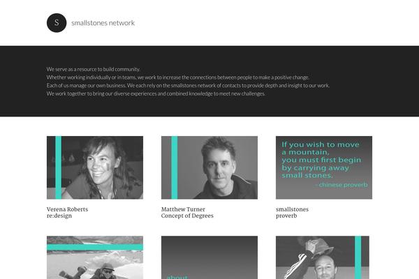 Modern Portfolio theme site design template sample
