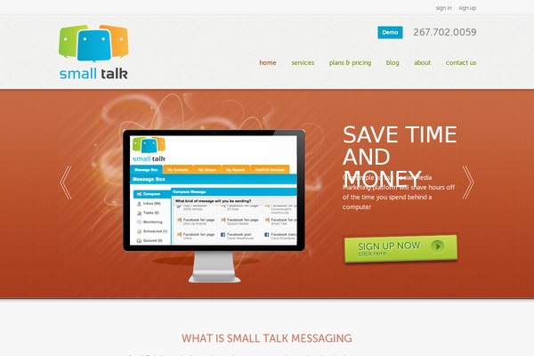 Optima theme site design template sample