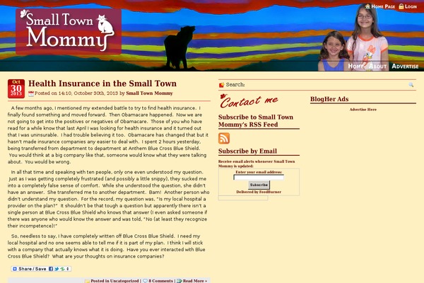 smalltownmommy.com site used Starscape