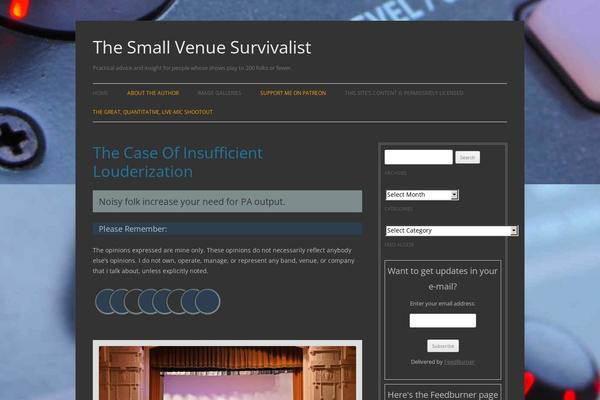 Twentytwelve-child theme site design template sample