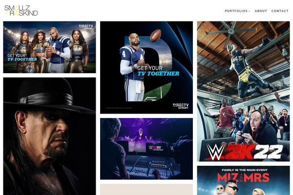 Luminary theme site design template sample