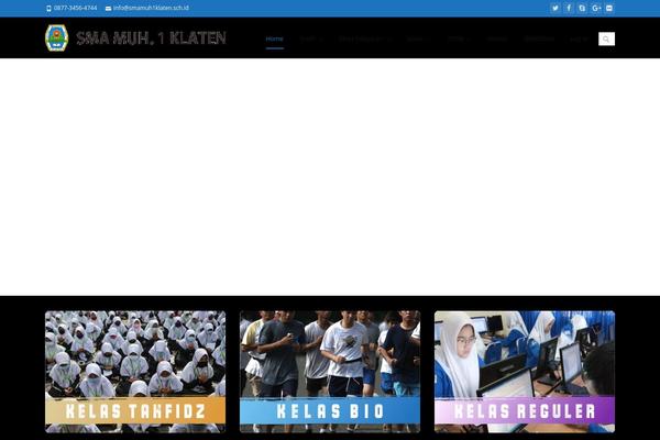 Site using Nx-responsive-menu plugin