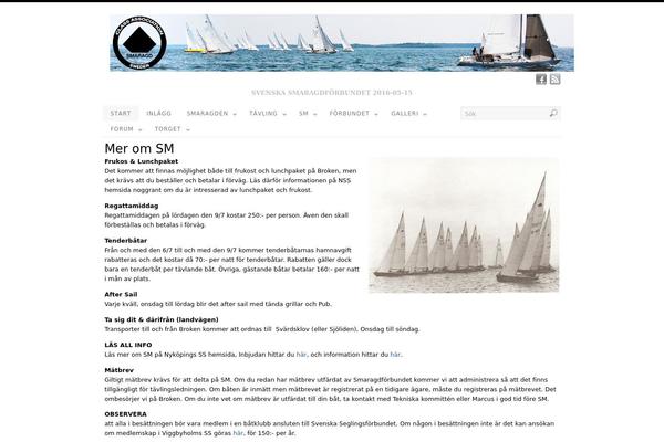 Site using Embed Facebook plugin