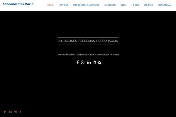 onetone theme site design template sample