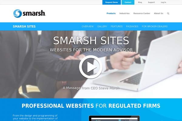 smarsh theme websites examples