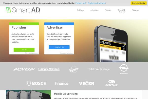 smartAD theme websites examples