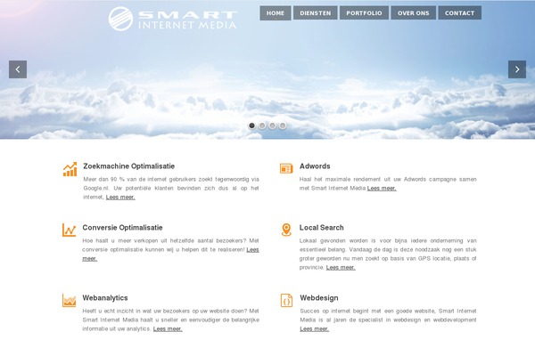 Kickstart website example screenshot