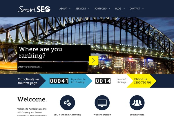 Smarttheme theme site design template sample