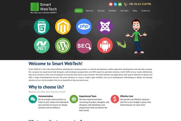 Doover theme site design template sample