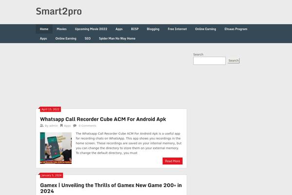 smart2pro.com site used Ribbon Lite