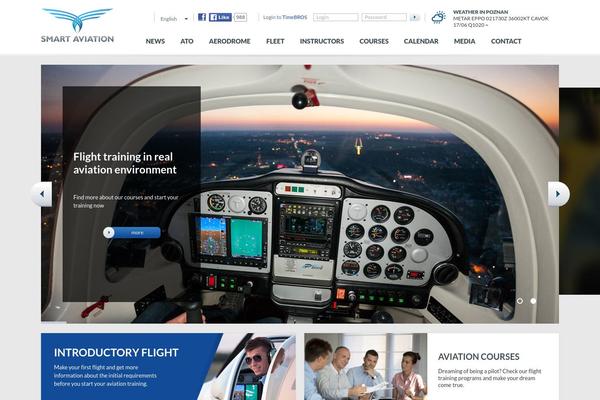 Smart theme site design template sample