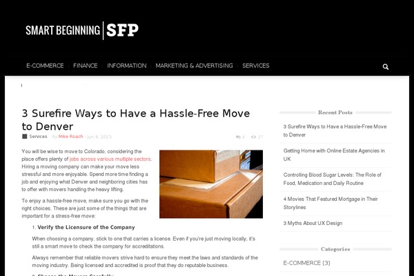 smartbeginningsfp.org site used Magazin