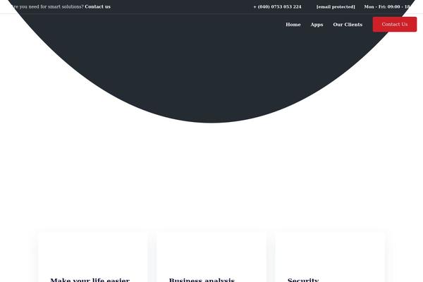Teba theme site design template sample