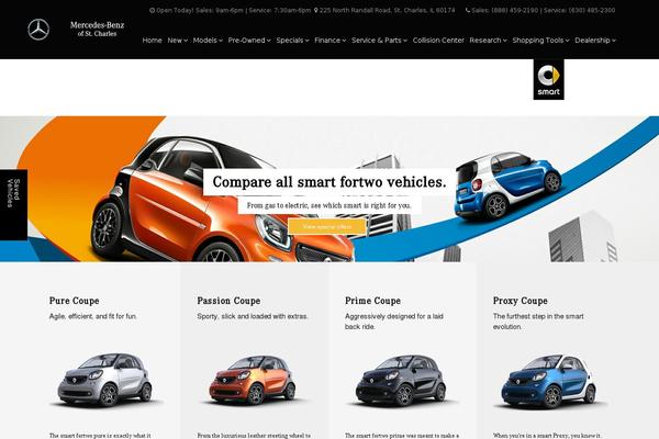 Dealer Inspire theme site design template sample