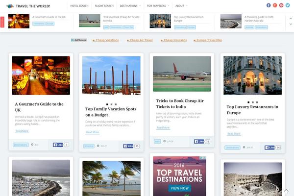 Pluto theme site design template sample