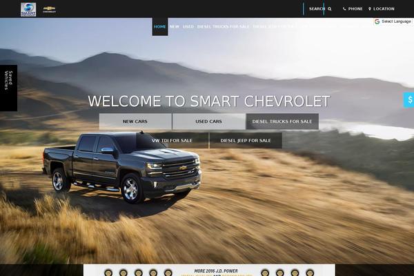 Dealer Inspire theme site design template sample