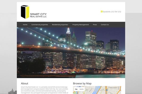 Skyline theme site design template sample