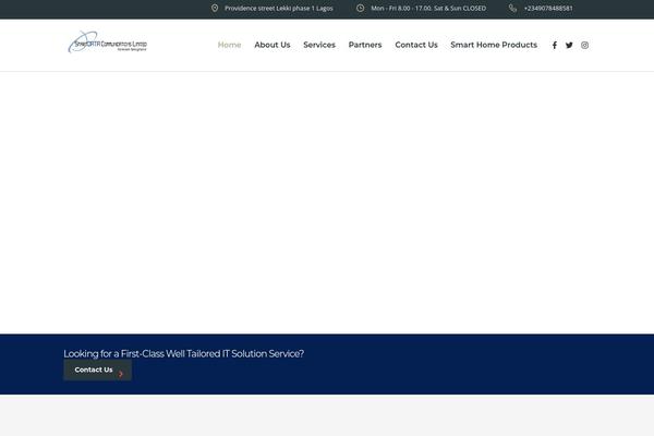 Consulting theme site design template sample