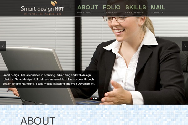 Norris theme site design template sample