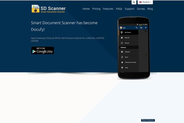 Sds theme site design template sample