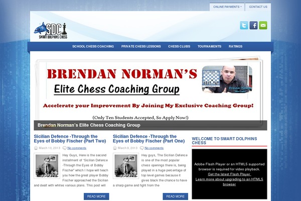 Learner theme site design template sample
