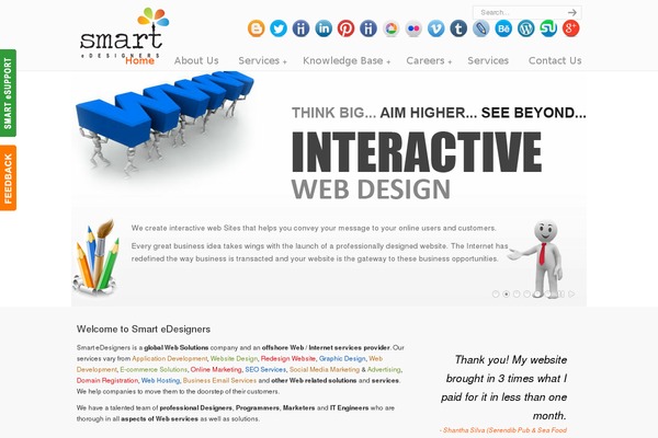 Site using Carousel Horizontal Posts Content Slider plugin