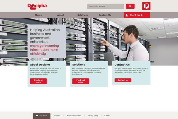 decipha theme websites examples