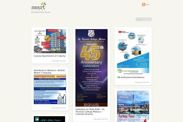 Wumblr theme site design template sample