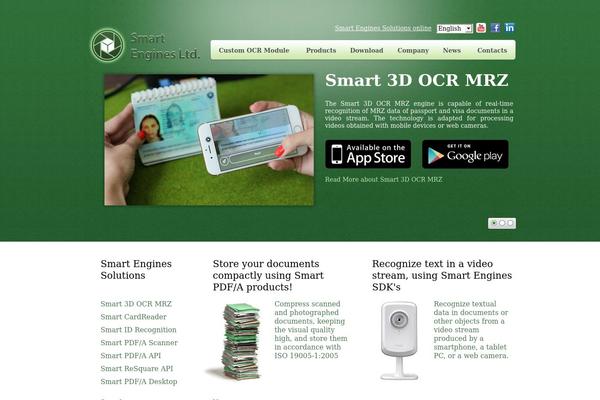 Smart theme site design template sample