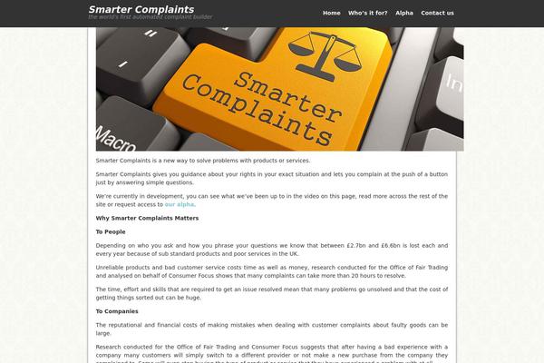 smartercomplaints.com site used Lazy Sunday
