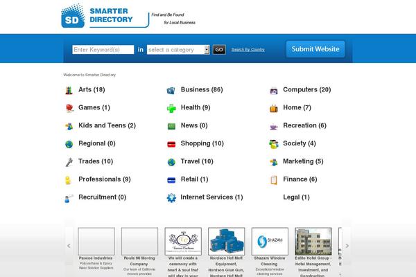 Directorypress theme site design template sample