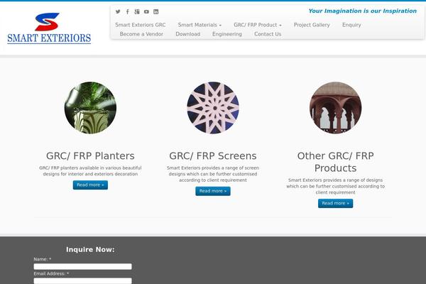 Customizr theme site design template sample
